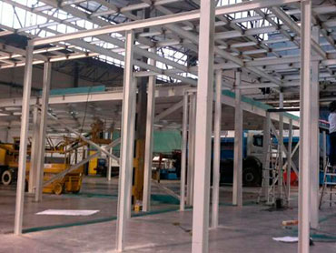 Estructura para cerramientos