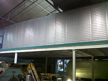 Cerramiento fachada cubierta para horno 2