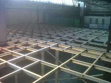 Estructura para soporte de horno